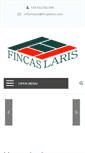 Mobile Screenshot of fincaslaris.com